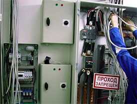  Монтаж устройств внутренних сетей электроснабжения и электроосвещения