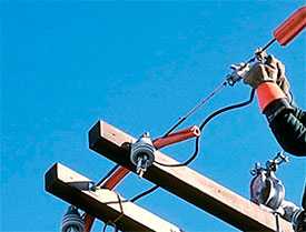 Монтаж наружных сетей электроснабжения