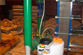 Промывка системы отопления методом безразборной химической промывки