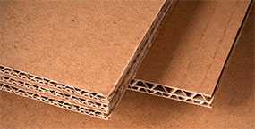 Производство картона гофрированного трехслойного по индивидуальному заказу