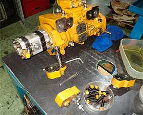 Восстановление деталей и узлов гидравлического оборудования