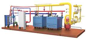 Строительство котельных на газообразном топливе (газовых котельных)