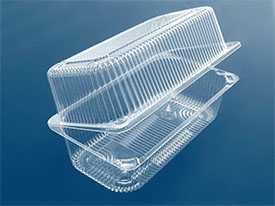 Производство пластиковых контейнеров с несъемной крышкой