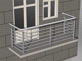 Изготовление балконных ограждающих решеток из нержавеющей стали