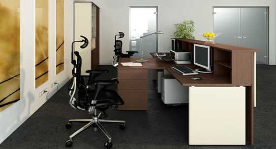 Коллекция офисной мебели для персонала «Квартал-элементы» 