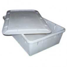 Ящик пластиковый для сырково-творожных, кондитерских и хлебобулочных изделий КП-2 с крышкой 