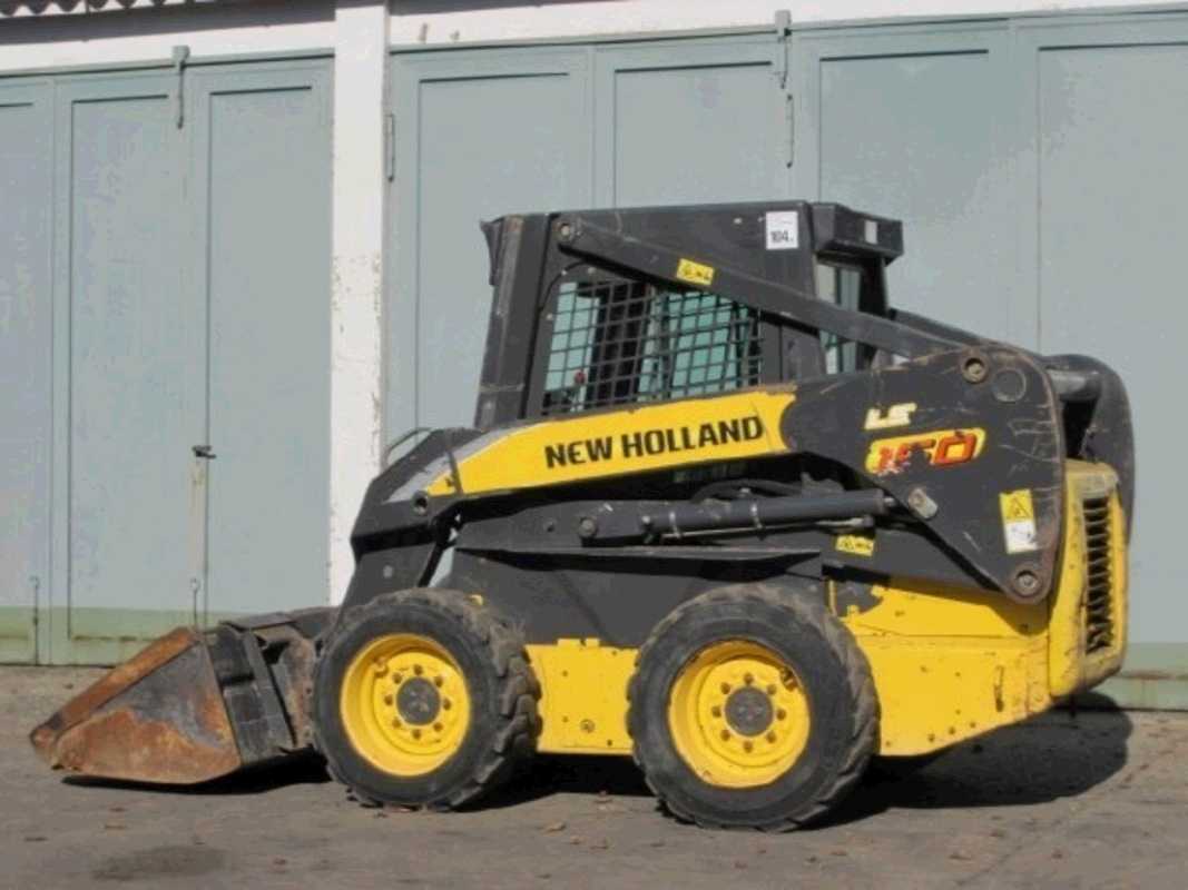 Аренда мини-погрузчика New Holland LS160