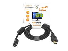 Кабель HDMI - HDMI 19 PIN + Filtr HQ CU