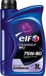 Трансмиссионное масло Elf Tranself NFJ 75W-80 1л