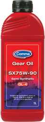 Трансмиссионное масло Comma SX75W-90 GL-4 1л