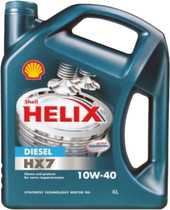 Моторное масло Shell Helix Diesel HX7 10W-40 4л