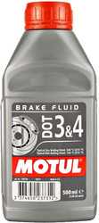 Тормозная жидкость Motul DOT 3&4 Brake Fluid 0.5л