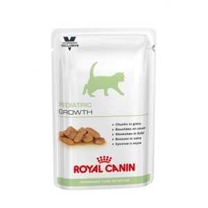 Влажный корм Royal Canin Growth для котят до 12 месяцев и беременных кошек 100 гр
