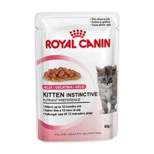 Влажный корм Royal Canin Kitten Instinctive (в желе) влажный корм для котят от 4 до 12 месяцев 85 гр