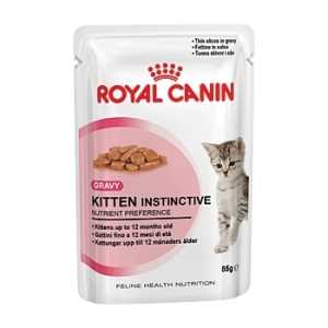 Влажный корм Royal Canin Kitten Instinctive (в соусе) влажный корм для котят от 4 до 12 месяцев 85 гр