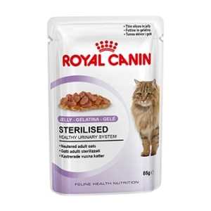 Влажный корм Royal Canin Sterilised (в желе) влажный корм для стерилизованных кошек 85 гр