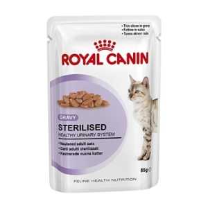 Влажный корм Royal Canin Sterilised (в соусе) влажный корм для стерилизованных кошек 85 гр