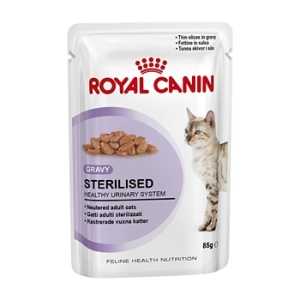 Влажный корм Royal Canin Sterilised (в соусе) влажный корм для стерилизованных кошек 85 гр
