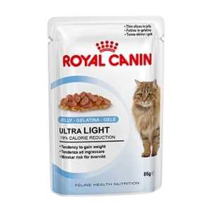 Влажный корм Royal Canin Ultra Light (в желе) корм для кошек, склонных к полноте 85 гр