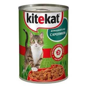 KiteKat Домашний обед с кроликом 410 гр