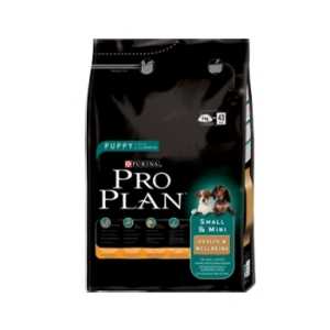 Pro Plan Puppy Small & Mini Health & Wellbeing с курицей и рисом 1 кг