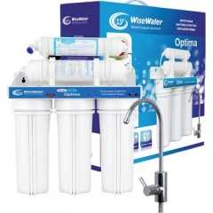 Проточная система очистки воды WiseWater Optima 4UF