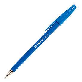 Ручка Beifa металлический наконечник, синяя 