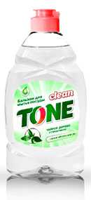 Бальзам для мытья посуды Clean TONE Чайное дерево с глицерином 450 мл