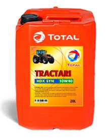 Масла моторное полусинтетическое Total Tractagri HDX SYN 10W – 40 20л