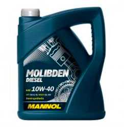 Масло моторное полусинтетическое MANNOL Molibden Diesel 10W-40 API CG-4/CF-4/SJ 5л