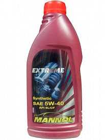 Масло моторное синтетическое MANNOL EXTREME SAE 5W-40 API SL/CF 1л