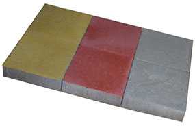 Плитка тротуарная 300×300×80 мм (цвет красный) - ЗАВОД КЕРАМЗИТОВОГО ГРАВИЯ 