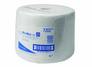 Протирочный материал WypAll® L20 в большом рулоне, белый/голубой, 1000 листов, (380 м)