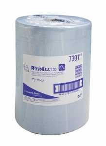 Протирочный материал WypAll® L30 в большом рулоне, голубой, 500 листов, ( 190 м)