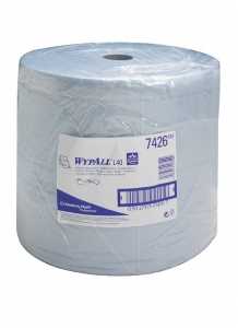 Протирочный материал WypAll® L40 в большом рулоне, голубой, 750 листов, (285 м)