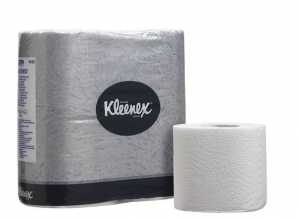 Туалетная бумага в стандартных рулонах KLEENEX (2-ух слойн., 24 м)