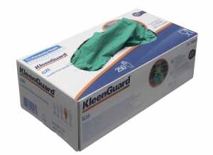 Перчатки нитриловые зеленые Kleenguard® G 20, химически стойкие