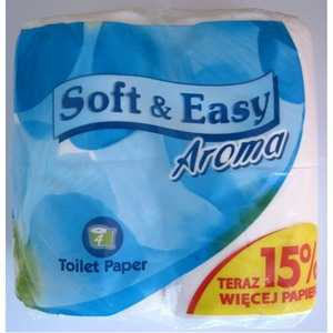 Туалетная бумага ароматизированная Soft&Easy 4 рулона в пачке
