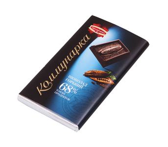 Шоколад Коммунарка горький 68% 50 гр