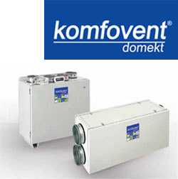 Пластинчатые вентиляционные установки KOMPAKT с теплоутилизатором RECU 400