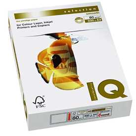 Бумага офисная IQ Selection А4, 80 г/м2, 500 л/пачке, класс A+ - Mondi​