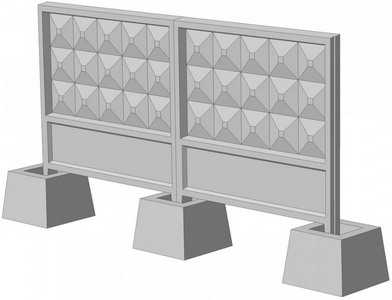 Панели оград ПО.40.25.16-2