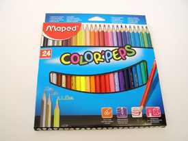 Карандаши цветные 24 шт. COLOR PEPS MAPED