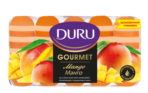 Мыло DURU Gourmet Манго 5x75 г