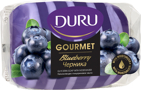 Мыло DURU Gourmet Черника 90 г