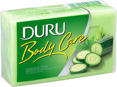 Туалетное мыло DURU Body Care с натуральным экстрактом Огурца 180 г 
