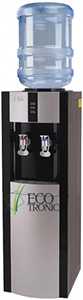 Кулер Ecotronic H1-LF с холодильником черный с серебристой вставкой