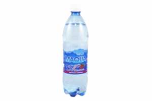 Вода питьевая газированная «MAQUA» малина, 1 л