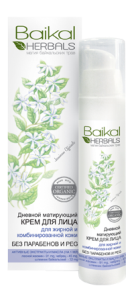 Baikal Herbals Дневной матирующий крем для лица для жирной и комбинированной кожи 50 мл