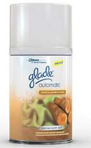 Освежитель воздуха Glade Automatic Нежность кашемира и сандал сменный баллон 269 мл